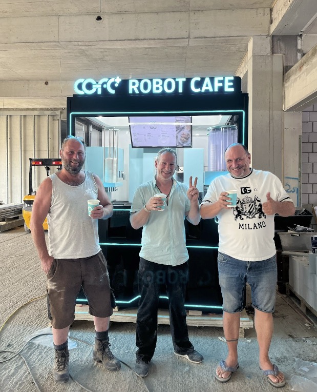 High-quality robot cafe